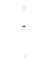 Triac Dimmable Sandy White Aluminium LED 16Watt 220-240Volt 540Lm IP20 3000K D:35 W:32 H:390 cm