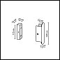 Фиксатор Odeon Light FINO XS 7155/2F — фото 1