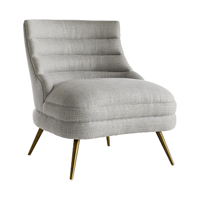 DS8000 Dune Chair Farrow Linen Arteriors акцентный стул