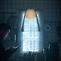 FN285007-3_15 Foscarini Satellight SP LED люстра из выдувного стекла белый; прозрачный — фото 2