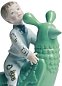 Фарфоровая скульптура ребёнка на качалке-курице The Rocking Chicken Ride Lladro, дизайн Jaime Hayon 01007256 — фото 5