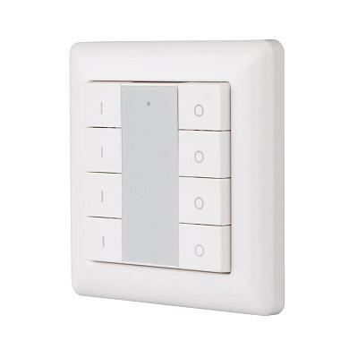 021370 Arlight Панель Knob SR-KN9550K8-UP White (KNX, DIM)