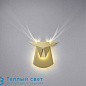 DEAR HEAD настенный светильник Popup Lighting DEAR HEAD GOLD