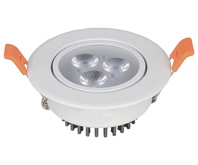 Встраиваемый светильник Kink Light Ранди белый d10,5 h7 2143(4000K)