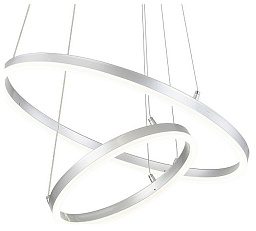 10254/2LED Silver APP Escada Void подвесной светильник кольцевой двухуровневый