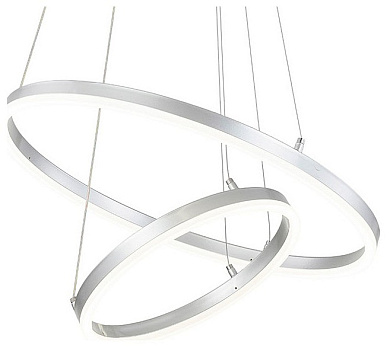 подвесной светильник кольцевой двухуровневый