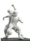 1008471 Lladro Champions Team фарфоровая композиция двух футболистов в движении — фото 1
