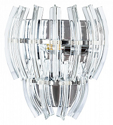 A1054AP-1CC Arte Lamp Ella настенный светильник с арочным стеклянным плафоном и металлической вставкой