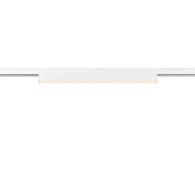 линейный магнитный светильник белого цвета с опаловым свечением 3000K для трека 48V