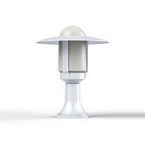 Newpark N° 3; Frosted glass E27 105W; White