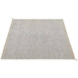 44400 Muuto Ply ковер шерстяной черно белый 240x240 см