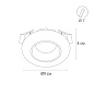 A7991PL-1WH Arte Lamp Alioth точечный встраиваемый светильник LED 6W 300Lm 4000K — фото 3