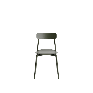 M0810118 Fromme Petite Friture Обеденный стул зеленое стекло