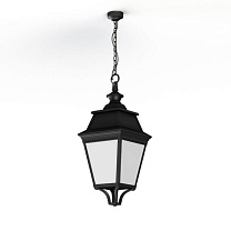 Avenue 3 N° 1; Opal PMMA Built-in LED 3000°K warm white 35W; Dark black