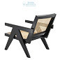 111679 Chair Adagio black finish Eichholtz