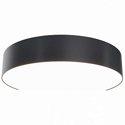 C032CL-L43B3K Maytoni Zon потолочный накладной светильник с широким рассеивателем черного цвета
