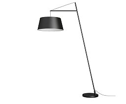 Торшер Kink Light Бариа черный 07191-F,19