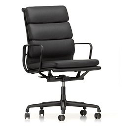 4055737298110 Soft Pad Vitra Кресло офисное чёрное с высокой спинкой