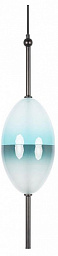 10223/E Blue Loft It Venice подвесной светильник с прозрачным и голубым стеклянным плафоном