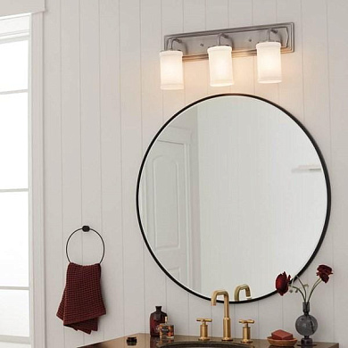 Vetivene 3 Light Vanity Light Classic Pewter настенный светильник 55131CLP Kichler