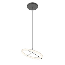 235111/21_10 Vibia Halo подвесной светильник с черным кольцевым плафоном
