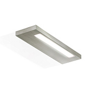 SLIM N LED - Satin-finished nickel / 24 cm