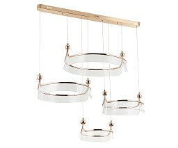 Подвесной светильник Kink Light Риваль французское золото 08045-80+60+50+40,37