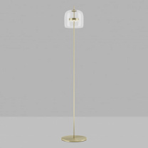 Напольный светильник JUBE P CRYSTAL, прозрачный, матовое золото 2 L2415 CE
