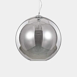094137 Ideal lux Nemo подвесной светильник с зеркальным шарообразным плафоном из хромированного стекла