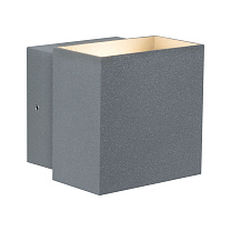 Wall light Cybo angular 100x100mm 2x3 2x200lm