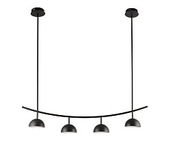 Люстра Kink Light Стиви черный 07652-4,19