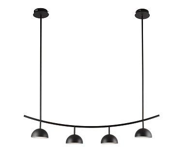 Люстра Kink Light Стиви черный 07652-4,19