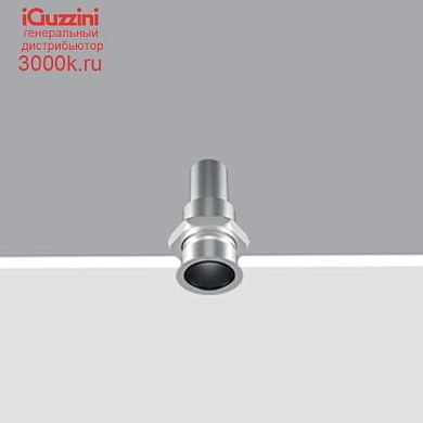 P314 Laser iGuzzini Fixed round mini-recessed luminaire - Minimal - LED - medium - Black