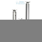 112081 Candle Holder Livia nickel finish smoke set of 3 Eichholtz