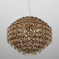 Подвесной светильник GIOGALI 85 CRYSTAL BRONZE MATT BRONZE 1 E27 CE