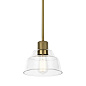 Eastmont 1 Light Mini Pendant Brushed Natural Brass подвесной светильник 52405BNB Kichler — фото 7