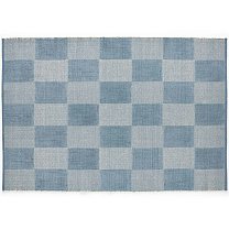 Check 140×200 см, светло-голубой в мелкую клетку