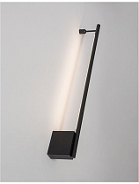 Sandy Black Aluminium LED 10 Watt 220-240 Volt 366Lm 3000K IP20 L: 60 W: 9 H: 3.5 cm