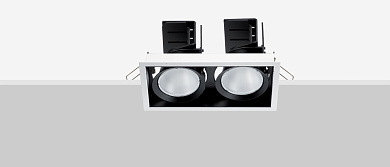 Регулируемый встраиваемый светильник Lollo X220 Flexalighting