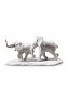 Фарфоровая композиция животных саванны на подставке African Savannah Lladro, белая матовая 01009275 — фото 5