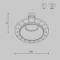 Встраиваемый светильник Maytoni Share 10W Белый DL126-GU10-TRS-MG — фото 4