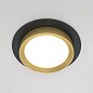 Hoop Maytoni встраиваемый светильник DL086-GX53-RD-BG черный с золотом