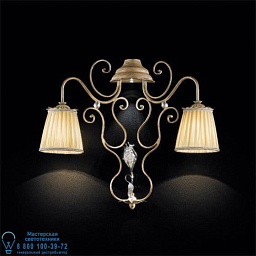 7067/A3 MM lampadari Sottosopra настенный светильник с тремя тканевыми абажурами и фигурным каркасом