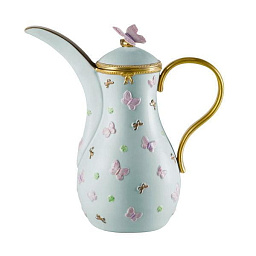 0004792-556 Villari Butterfly кофейник с крышкой и ручкой