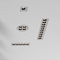 E3980100N ACB Invisible 280 recessed LED встраиваемый спот на 10 ламп чёрный — фото 2