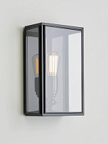 ESSEX COLOR Jet Black ribbed glass