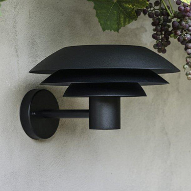 DL31 outdoor wall lamp Dyberg Larsen уличный светильник черный 1030