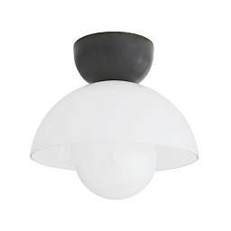 49386 Arteriors Donley потолочный светильник накладной с двойным матовым купольным плафоном