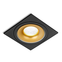 Потолочные светодиодные светильники Led technology SFERA R 11.30 W FW NO DIM черный + золотой