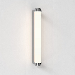 1477032 Astro lighting Burlington настенный светильник с вытянутым плафоном и хромированными торцами